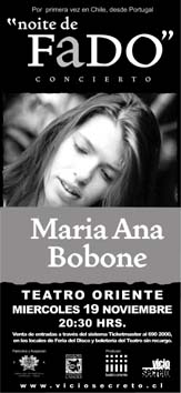 Maria Ana Bobone no Chile