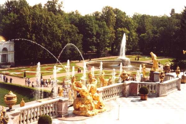 Peterhof - suburbs of St. Petersburg